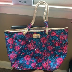 **!SOLD!** Lily Pulitzer Large Beach Bag Tote